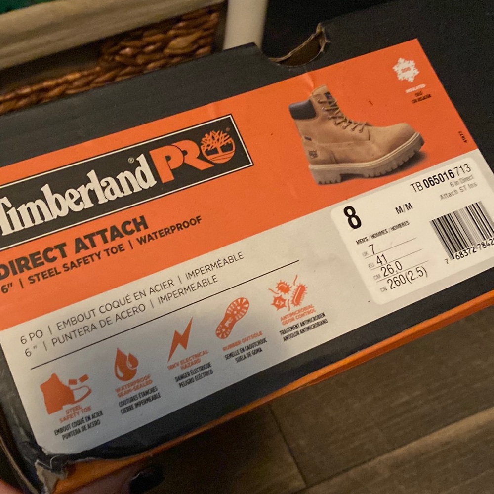 Timberland Pro Steel Toe waterproof Men’s Boots